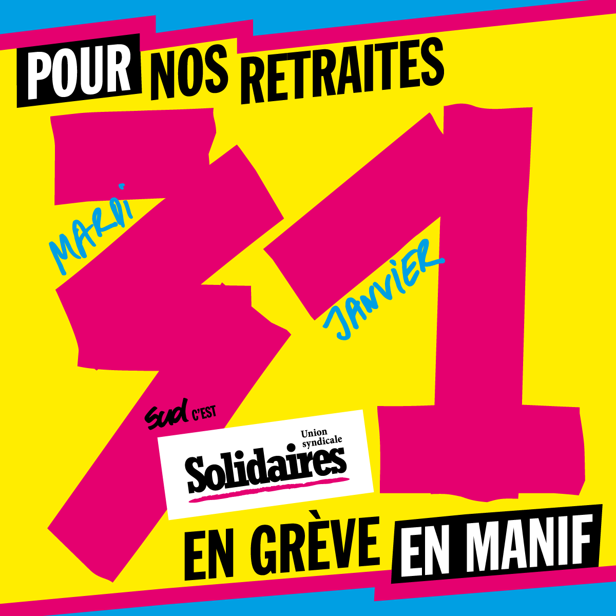 Sud CT Région Occitanie : Le 31 janvier on tape encore plus fort !